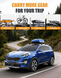 KINGGERI 300LBS Lockable Roof Rack Cross Bars Compatible with KIA Sportage SX & SX Prestige 2016 2017 2018 2019 2020 2021 2022 2023 2024 2025 2026 with Flush Side Rails,Anti-Theft Aluminum Roof Rails