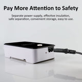 Portable Space Heater Mini Desk Heater Electric Fan Air Warmer