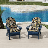 TWLEAR Indoor/Outdoor Adirondack Chair Cushions 44 x 19 x 4 Inch, Tufted Outdoor Rocking Chair Cushion