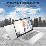 HP 17 Touchscreen Laptop Computer, 17.3” HD+ Touch Screen Laptop