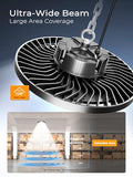ONLYLUX 350W UFO LED High Bay Light 52500LM 5000K High Bay LED Shop Lights