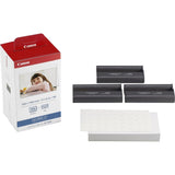 SELPHY CP1500 Compact Photo Printer | Black with 2 x KP-108IN Color Ink and Paper Set (3 Items