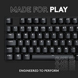 Logitech G413 SE Full-Size Mechanical Gaming Keyboard - Backlit Keyboard with Tactile Mechanical Switches