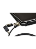 Port Designs Security Cable Keyed Noble Wedge Slot Lock Laptops/Desktops/Monitors Projectors, Black