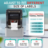 USB Upgraded 2054A Shipping Label Printer for Windows Mac Chromebook