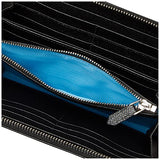 Bvlgari 284230 BvlgariBvlgariMan Men's Long Wallet Leather Black