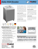 DAHLE CleanTEC 41534 Paper Shredder w/Air Filter, P-7 Super Micro Cut