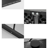 Laptop Stand for Bed, Foldable Lap Desk, Standing, Height Adjustable