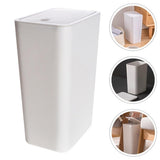 mengminshangmao Trash Can Holder Toilet Narrow Recycling Bin Garbage Kitchen Plastic Container Lid