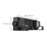 Aluminum Laptop Cooling Pad Stand, Height Adjustable Magnetic Fan Cooler
