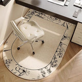 Hardwood Floor Office Chair Mat, Non-Slip Carpet Protector, Easy to Clean Area Rug for Home Office