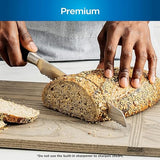 Ninja® NeverDull™ 15-Pc Wood Series Knife Block, Stainless/Walnut, K52015
