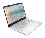 HP 14" Business Laptop Computer with 1-Year Office 365, Intel Quad-Core N150 Processor, 4GB RAM 640GB Storage (128GB UFS+512GB SD Card), Windows 11 Home, PLUSERA Earphones, Sky Blue