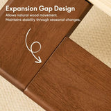 FLEXISPOT Hako G1 Queen Solid Wood Platform Bed with Tool-Free Assembly