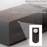 Modern L Shaped Executive Desk with Drawers & Dual Storage Cabinets