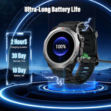 Military Smart Watches for Men(Answer/Make Calls), 1.39"HD Fitness Watch, 24/7 Heart Rate Sleep Monitor, Smart Watch for Men 110+ Sport Modes, 30Day, IP68 Waterproof Smartwatch for Android iOS