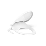 Kohler PureWash M250 Manual Elongated Bidet Toilet Seat, White, Quiet-Close Lid Prevents Slamming, Cool Water, Easy Installation with Quick-Release Hinges, Adjustable Spray Position & Pressure