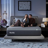 Novilla AiryFlow Queen Mattress 14 Inch, Gel Memory Foam Mattress Queen