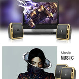 NJJOWRQ Portable Speakers with Mini Diaphragm for Computers and Laptops Desktop(D)