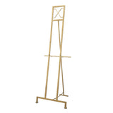 Small Floor Standing Easel Display Stand - 57" - Gold