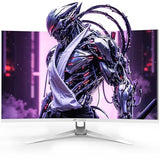 CRUA 32" 4K UHD 160Hz Curved Gaming Monitor, 1500R