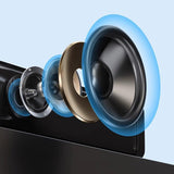 QOPCBCGN Computer, Desktop, Audio, Home, Laptop, Subwoofer, Long, Small Speaker, high Volume