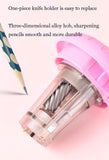 Electric Pencil Sharpener Pencil Sharpener for Colored Pencils Auto Stop Super Sharp Fast Electric Pencil Sharpener
