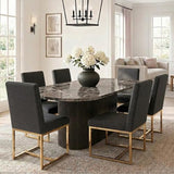 HNY Modern Dining Chairs Set of 6