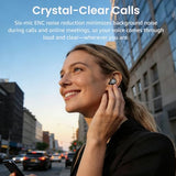 TOZO NC9 Hybrid Active Noise Cancelling Wireless Earbuds, 6 Mics ENC Clear Call, IPX8 Waterproof
