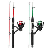 Fishing Rod Gear Set for Beginners Portable Wheel