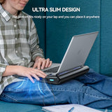 Laptop Cooling Pad - 12"-15.6" Laptops Cooler, Powerful Cooler and Ultra Quiet for Gaming Laptops Pad, 2 Wind Speed Adjustable