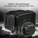 KastKing Fishing Gear & Tackle Bags - Saltwater Resistant Fishing Bags - Fishing Tackle Storage Bags,Medium-Hoss,(Without Trays,15x11x10.25 Inches),Blackout
