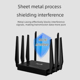 Bloepum Router Wireless Switch Speed 1200Mbps