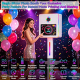 Mirror Photo Booth with Printer, DSLR Photo Booth Built-in Mini PC with 15.6" Touch Screen