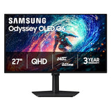 Samsung 27" Odyssey OLED G6 (G61SH) QD-OLED, QHD (1440P) Gaming Monitor