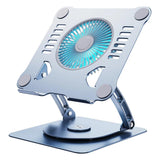 DTTLYQF Aluminum Alloy Stand with Cooling Fan for Laptop Inch Compatible with All Laptops