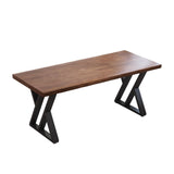 Modern Simple Design Executive Real Wood Computer Desk for Home Office, Bedroom & Living Room