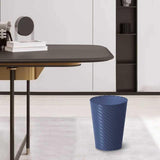 Lysam Bathroom Trash Can 3 Pack, 1.8 Gallon Small Trash Can with Trash Bags