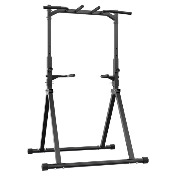 STACOO Foldable Pull Up Bar Pull Up Station,Power Tower with Triangular Structure, Multi-Functional Dip Station for Home Gym 300LB STACOO