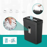 ZSRUIKJN Paper Shredder Office 13L Capacity Household Automatic File