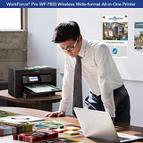 Epson Workforce Pro WF-7820 Wireless All-in-One Wide-Format Printer, Auto 2-Sided Print - Black
