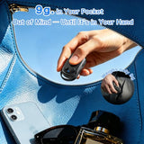 duskeep Bluetooth Camera Remote Shutter with Zoom for iPhone Android, Vlogs