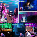 ASTRAEA Astronaut Star Projector Galaxy Night Light Space Projector with Built-in Speaker, Starry Nebula Ceiling LED Lamp with Timer