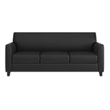 Flash Furniture Hercules LeatherSoft Sofa, Black