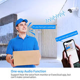 【16CH Expandable】Hiseeu Home Security Camera System, 24/7 Recording