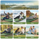 Elegear CumbreX™ Sleeping Pad for Camping with 9 R-Value, Ultralight Camping Sleeping Mat for All Seasons, Insulated Backpacking Sleeping pad, Ripstop Camping Mattress for Outdoor Hiking Tent