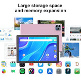Android 15 Tablet 10 Inch, 12(3+9) GB RAM+64GB ROM, 2 in 1 Tablets with Keyboard Case Mouse Stylus