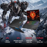 msi Crosshair A16 HX 16” 2.5K QHD+ 240Hz Gaming Laptop