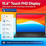 Dell 2026 DC15250 Ai Touchscreen Laptop, 16GB DDR5, 512GB SSD, Intel i7 CPU