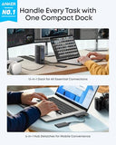Anker Nano Laptop Docking Station with Detachable Hub, 13-in-1 USB-C Triple Display Docking with 2 HDMI+1 DP